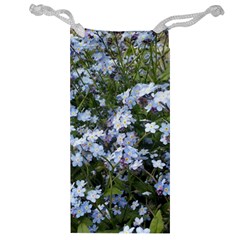 Little Blue Forget-me-not flowers Jewelry Bags