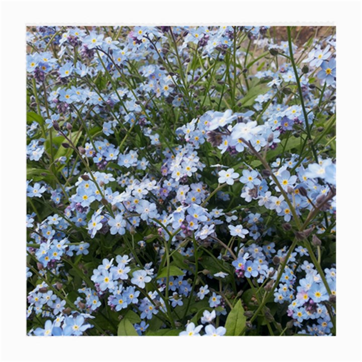 Little Blue Forget-me-not flowers Medium Glasses Cloth