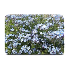 Little Blue Forget-me-not flowers Plate Mats