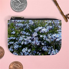 Little Blue Forget-me-not flowers Mini Coin Purses