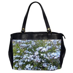 Little Blue Forget-me-not flowers Office Handbags (2 Sides) 