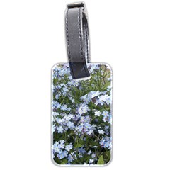 Little Blue Forget-me-not flowers Luggage Tags (Two Sides)