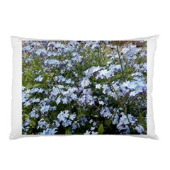 Little Blue Forget-me-not flowers Pillow Case (Two Sides)