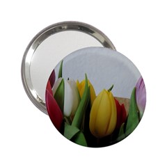 Colorful Bouquet Tulips 2 25  Handbag Mirrors