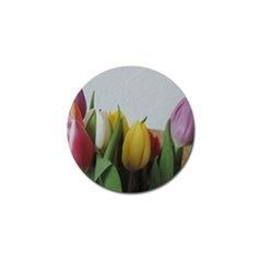 Colorful Bouquet Tulips Golf Ball Marker (4 Pack)