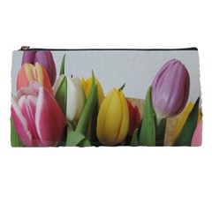 Colorful Bouquet Tulips Pencil Cases