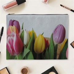 Colorful Bouquet Tulips Cosmetic Bag (xl) by picsaspassion