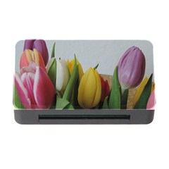 Colorful Bouquet Tulips Memory Card Reader With Cf by picsaspassion