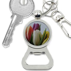 Colored By Tulips Bottle Opener Key Chains by picsaspassion