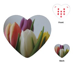 Colored By Tulips Playing Cards (heart)  by picsaspassion