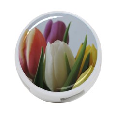 Colored By Tulips 4-port Usb Hub (two Sides)  by picsaspassion