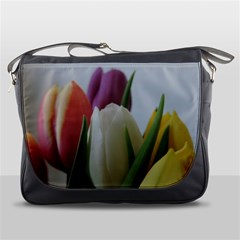 Colored By Tulips Messenger Bags by picsaspassion