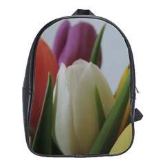 Colored By Tulips School Bags (xl)  by picsaspassion