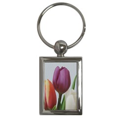 Tulip spring flowers Key Chains (Rectangle) 