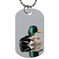 Swimming Duck Dog Tag (one Side)