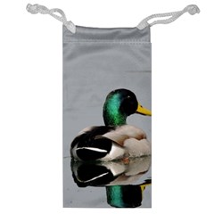 Swimming Duck Jewelry Bags by picsaspassion