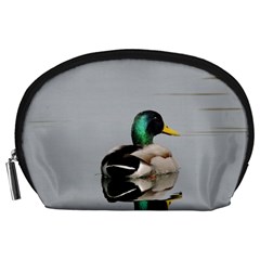 Swimming Duck Accessory Pouches (large)  by picsaspassion