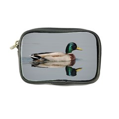 Wild Duck Swimming In Lake Coin Purse by picsaspassion