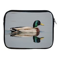 Wild Duck Swimming In Lake Apple Ipad 2/3/4 Zipper Cases by picsaspassion