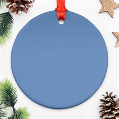 Blue Color Ornament (round) 