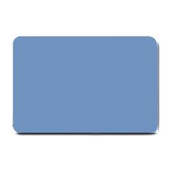 Blue Color Small Doormat  by picsaspassion