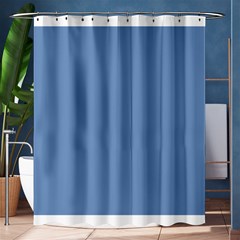 Blue Color Shower Curtain 60  X 72  (medium) 