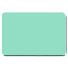 Mint Color Large Doormat  by picsaspassion