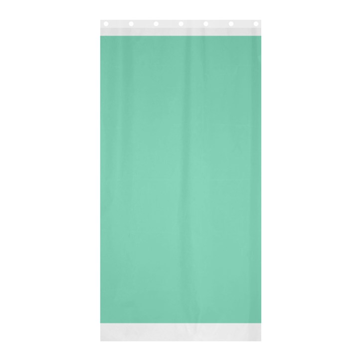 Mint color Shower Curtain 36  x 72  (Stall) 