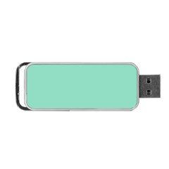 Mint Color Portable Usb Flash (two Sides)