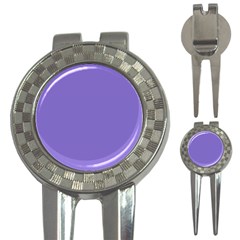 Lilac - Purple Color Design 3-in-1 Golf Divots by picsaspassion