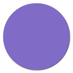 Lilac - purple color design Magnet 5  (Round) Front