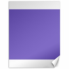 Lilac - Purple Color Design Canvas 12  X 16   by picsaspassion