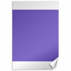 Lilac - Purple Color Design Canvas 20  X 30   by picsaspassion