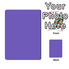 Lilac - Purple Color Design Multi-purpose Cards (rectangle) 