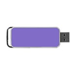 Lilac - purple color design Portable USB Flash (Two Sides) Front