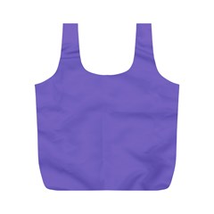 Lilac - Purple Color Design Full Print Recycle Bags (m)  by picsaspassion