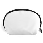 White color design Accessory Pouches (Large)  Front