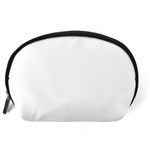 White color design Accessory Pouches (Large)  Back