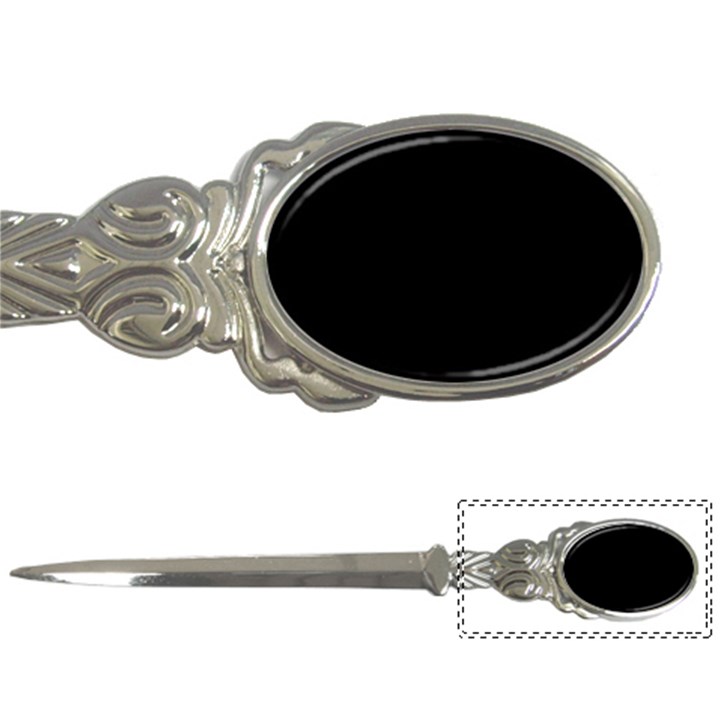 Black color design Letter Openers