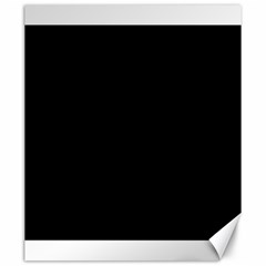 Black Color Design Canvas 20  X 24   by picsaspassion