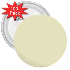 Yellow Color Design 3  Buttons (100 Pack)  by picsaspassion