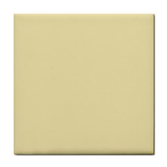 Gold Yellow Color Design Tile Coasters