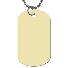 Gold Yellow Color Design Dog Tag (two Sides) by picsaspassion