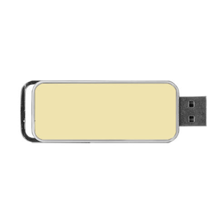 Gold Yellow color design Portable USB Flash (Two Sides)