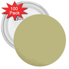 Brown Sand Color Design 3  Buttons (100 Pack)  by picsaspassion