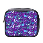 peacock Mini Toiletries Bag (Two Sides) Front