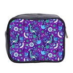 peacock Mini Toiletries Bag (Two Sides) Back