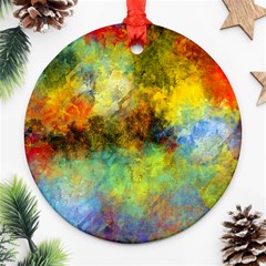 Lagoon Ornament (round)  by digitaldivadesigns