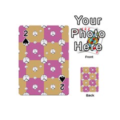 Symbol Peace Drawing Pattern Playing Cards 54 (mini)  by dflcprints