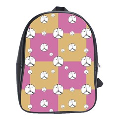 Symbol Peace Drawing Pattern School Bags (xl)  by dflcprints